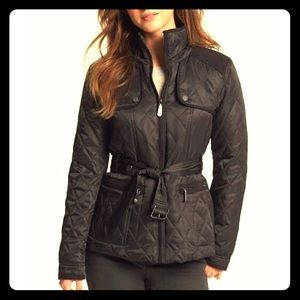 Vince Camuto quilted black field jacket, XS
